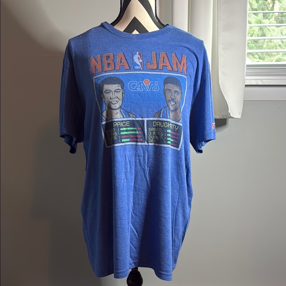 HOMAGE Cleveland Cavaliers NBA Jam Graphic Tee - Mark Price and Brad Daugherty